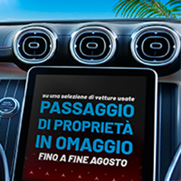 Acquista la tua Mercedes Usata: il passaggio di proprietà è in omaggio fino a fine agosto!